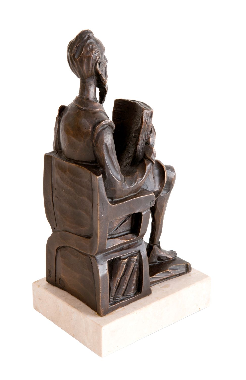 Escultura Quijote Sentado 4