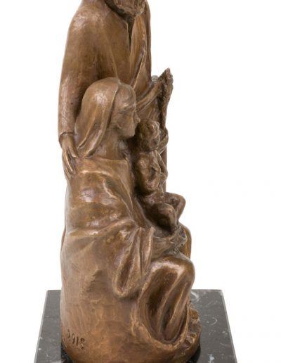 Escultura Sagrada Familia peque 3
