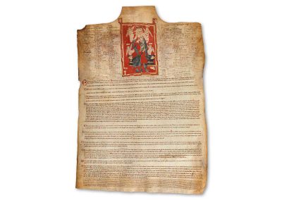 Parchemin de la Confrérie des Marchands de Tarrega, 1269