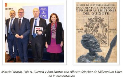 Presentación de las ediciones príncipe del facsímil «Don Quixote de la Mancha»